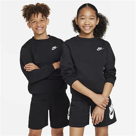 nike pulli kinder schwarz olivgrün|Schwarze Kinderpullover & Sweatshirts für Kinder .